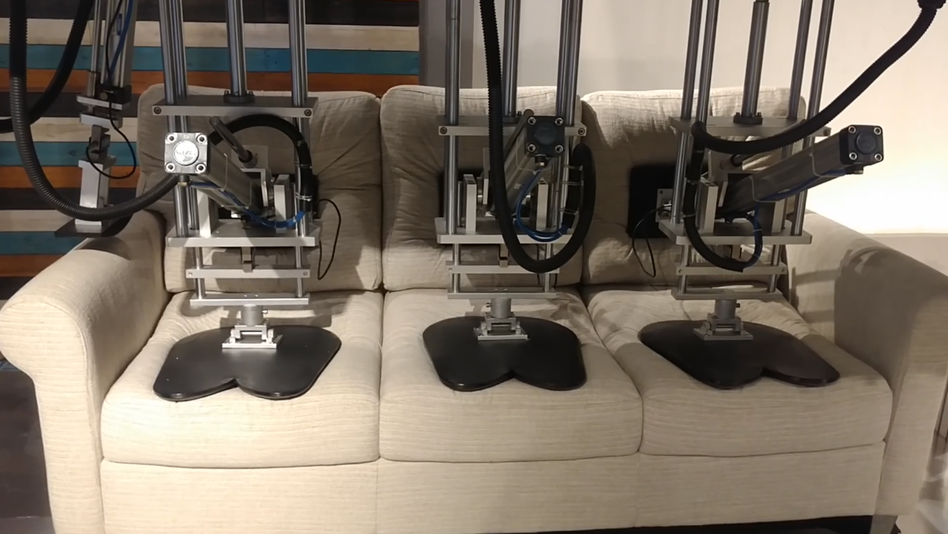 Fatiga de cojín de sofá Fatiga Intergrado Tester/Sofá Asiento respaldo y reposacabezas Máquina de prueba intergratada