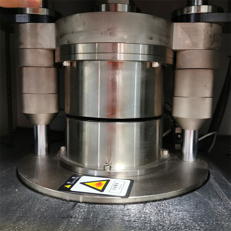 Máquina de prueba de goma de buena estabilidad de acero grueso para goma