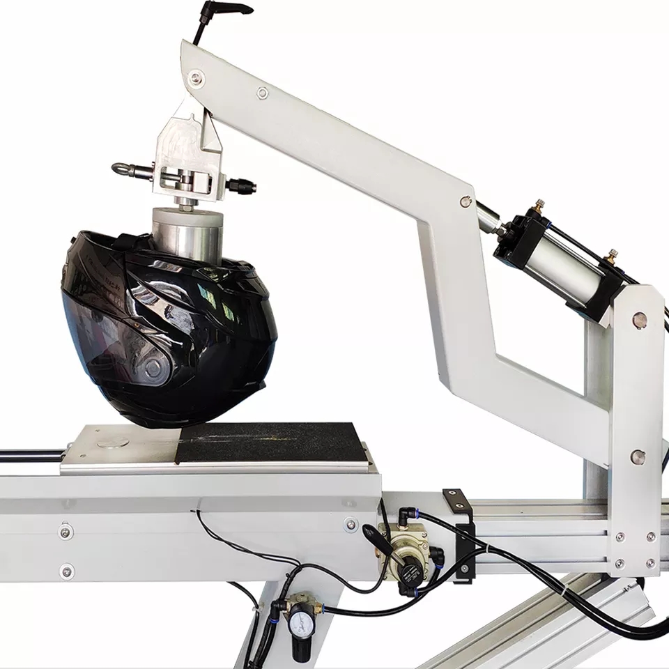Máquina de prueba de fricción de superficie y proyección de casco de fabricante de fábrica